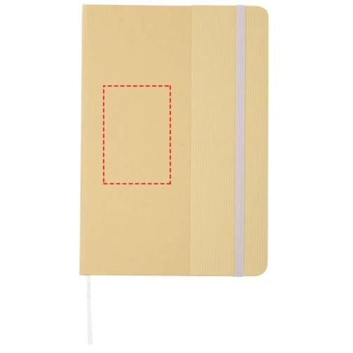 Carnet à couverture rigide A5 Nelida en carton recyclé, Image 13