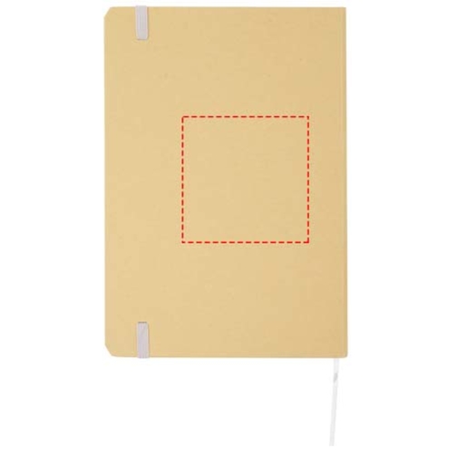 Carnet à couverture rigide A5 Nelida en carton recyclé, Image 9