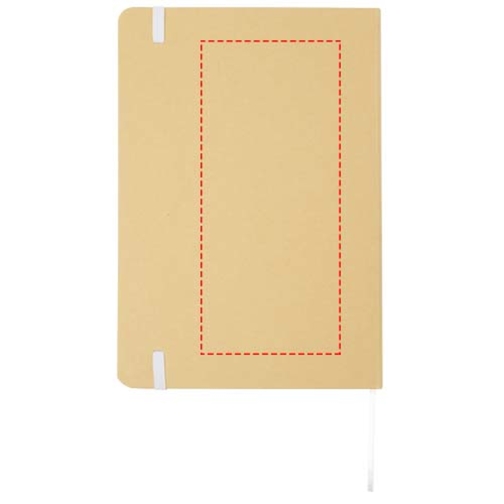Carnet à couverture rigide A5 Nelida en carton recyclé, Image 8