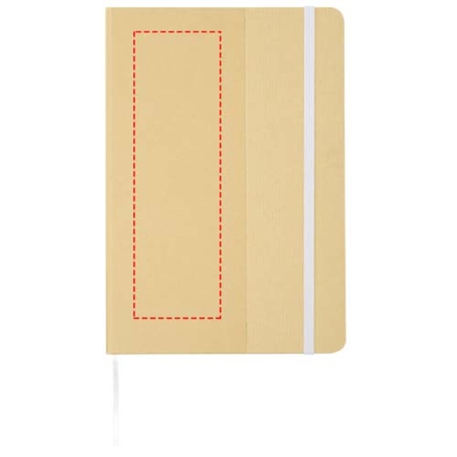 Carnet à couverture rigide A5 Nelida en carton recyclé, Image 10
