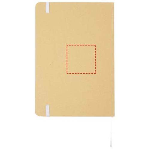 Carnet à couverture rigide A5 Nelida en carton recyclé, Image 9
