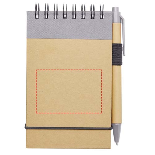 Bloc-notes recyclé format A7 avec stylo Zuse, Image 5