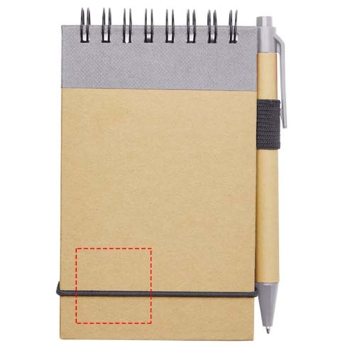 Bloc-notes recyclé format A7 avec stylo Zuse, Image 8