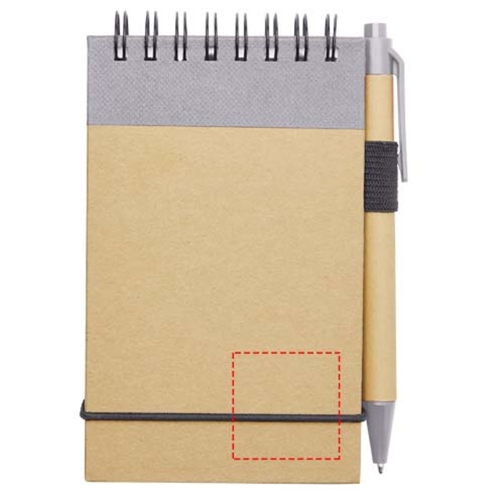 Bloc-notes recyclé format A7 avec stylo Zuse, Image 11