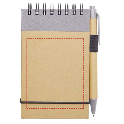 Bloc-notes recyclé format A7 avec stylo Zuse, Image 6