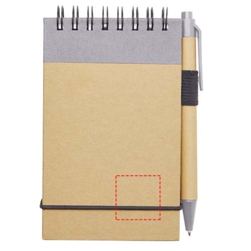 Bloc-notes recyclé format A7 avec stylo Zuse, Image 13