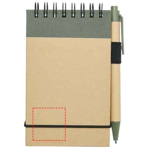 Bloc-notes recyclé format A7 avec stylo Zuse, Image 12