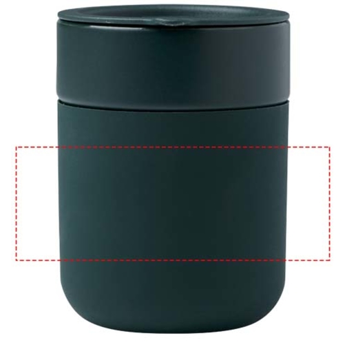 Bicchiere in ceramica con involucro in silicone e coperchio in plastica da 330 ml Java, Immagine 8