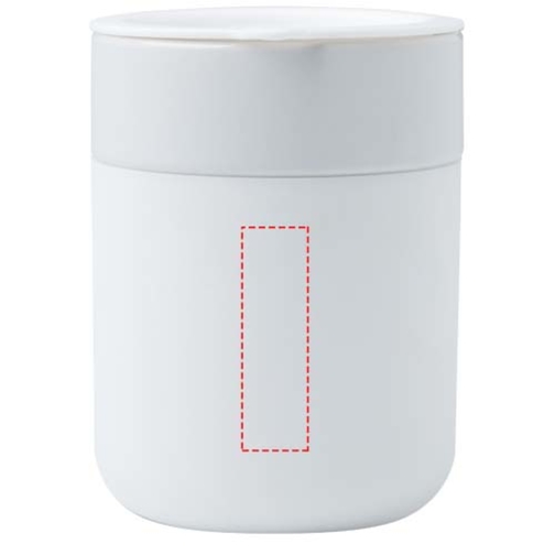 Java kubek ceramiczny z silikonową osłoną i plastikową pokrywką 330 ml, Obraz 7