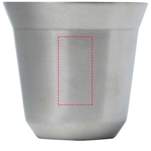 Ensemble de tasses à espresso en acier inoxydable Duo de 80 ml certifié RCS, Image 6