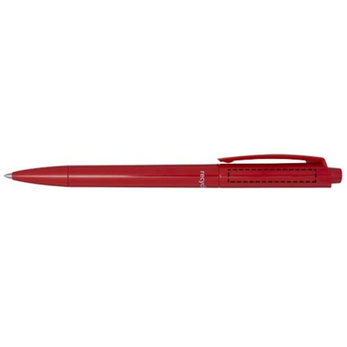 Stylo bille en plastique recyclé Martha (encre bleue), Image 9