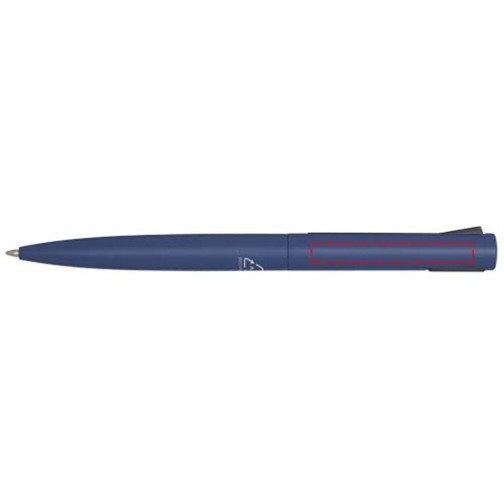 Stylo bille en aluminium recyclé Juana (encre bleue), Image 9