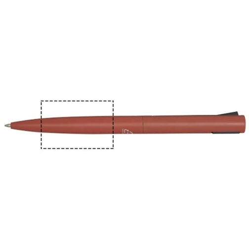 Stylo bille en aluminium recyclé Juana (encre noire), Image 9