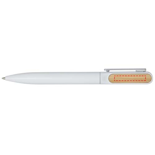 Stylo bille en aluminium recyclé Blanca (encre noire), Image 9