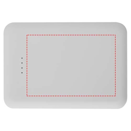 Batterie de secours en plastique recyclé Asama type-C de 5 000 mAh, Image 9