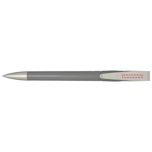 Stylo bille en plastique recyclé Ana (encre bleue), Image 9