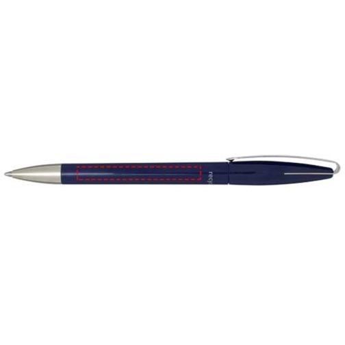 Stylo bille en plastique recyclé Ana (encre bleue), Image 11