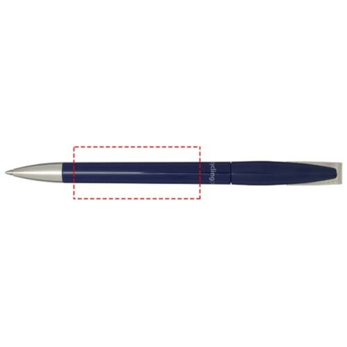 Stylo bille en plastique recyclé Ana (encre bleue), Image 13