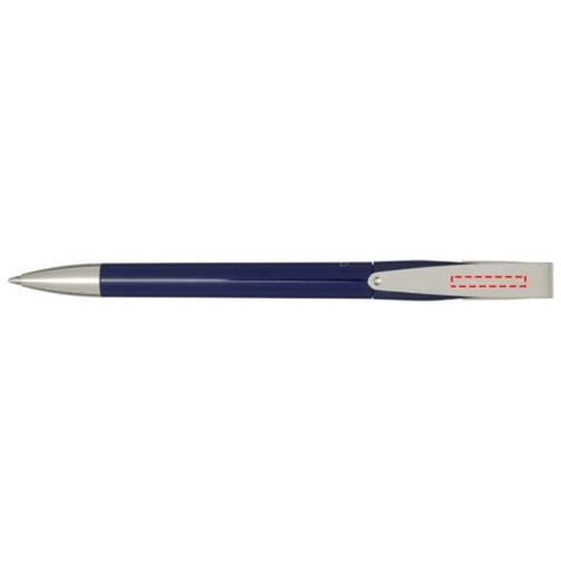 Stylo bille en plastique recyclé Ana (encre bleue), Image 9