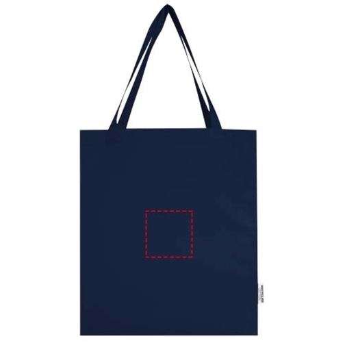 Sac shopping à soufflets Madras en coton recyclé 140 g/m² certifié GRS, Image 11