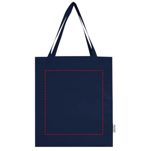 Sac shopping à soufflets Madras en coton recyclé 140 g/m² certifié GRS, Image 8