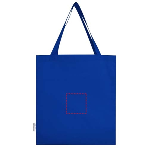 Sac shopping à soufflets Madras en coton recyclé 140 g/m² certifié GRS, Image 12