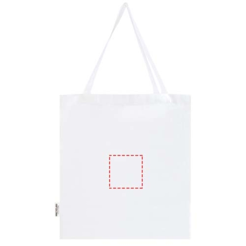 Sac shopping à soufflets Madras en coton recyclé 140 g/m² certifié GRS, Image 12