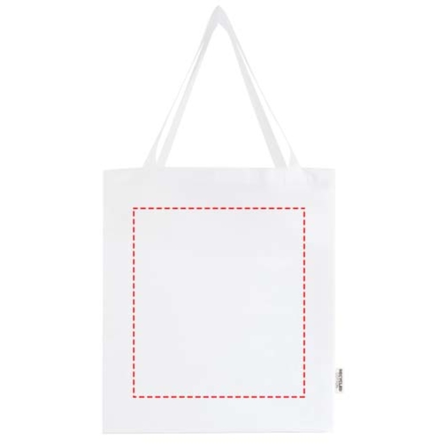 Sac shopping à soufflets Madras en coton recyclé 140 g/m² certifié GRS, Image 8