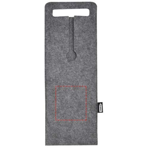 Sac à vin Felta de 75 cl en feutrine recyclée certifié GRS, Image 6