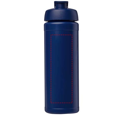 Bouteille de sport Baseline Rise de 750 ml recyclée avec couvercle rabattable, Image 4