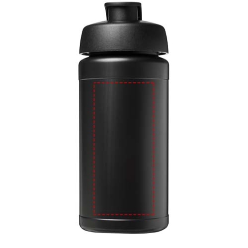 Bouteille de sport Baseline Rise de 500 ml recyclée avec couvercle rabattable, Image 4