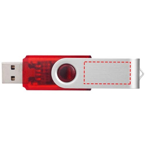 Clé USB rotative translucide, Image 7