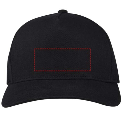 Cappellino in tessuto riciclato Aware™ a 5 pannelli Onyx, Immagine 10
