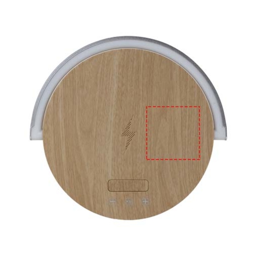 Speaker Bluetooth® 4 in 1 da 10 W con luce LED e base di ricarica wireless Prixton, Immagine 7