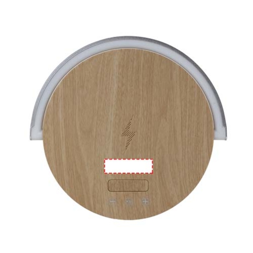 Speaker Bluetooth® 4 in 1 da 10 W con luce LED e base di ricarica wireless Prixton, Immagine 12