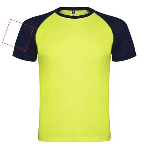 T-shirt sportiva a maniche corte da bambino Indianapolis, Immagine 10