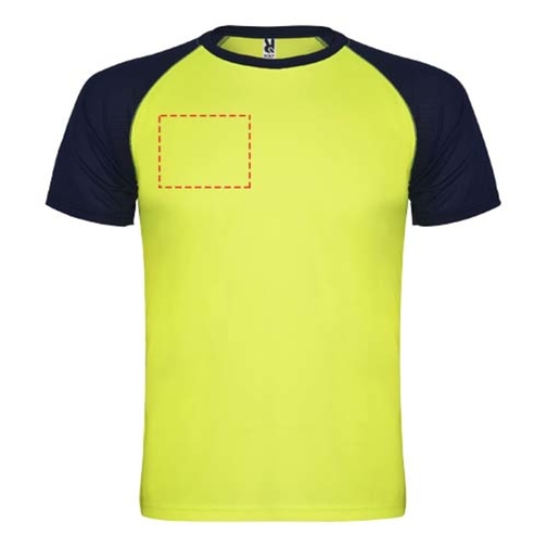 T-shirt sportiva a maniche corte da bambino Indianapolis, Immagine 23