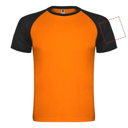 T-shirt sportiva a maniche corte da bambino Indianapolis, Immagine 6