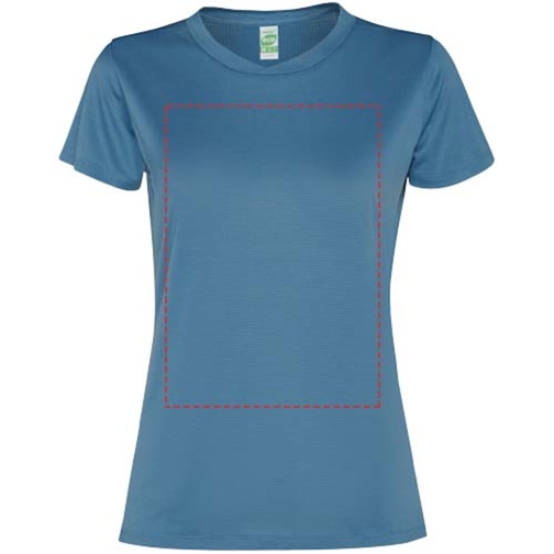 T-shirt sportiva a maniche corte da donna Slam, Immagine 4