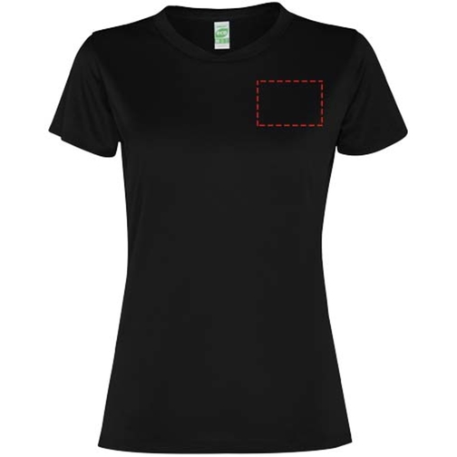 T-shirt sportiva a maniche corte da donna Slam, Immagine 8