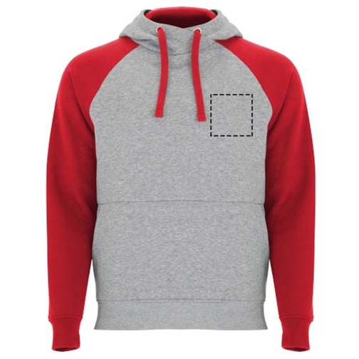 Sweat à capuche Badet unisexe bicolore, Image 11