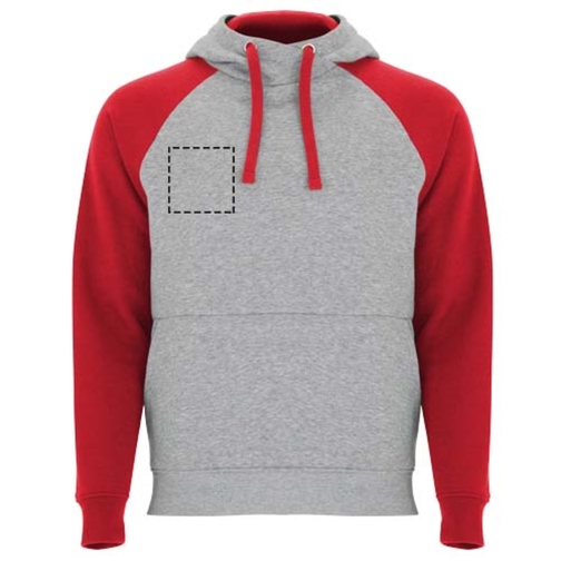 Sweat à capuche Badet unisexe bicolore, Image 21
