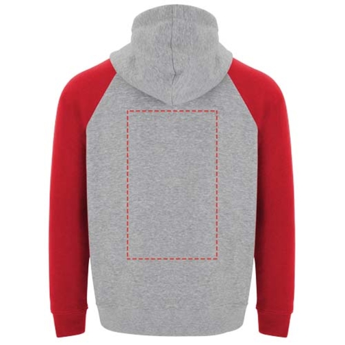 Sweat à capuche Badet unisexe bicolore, Image 6
