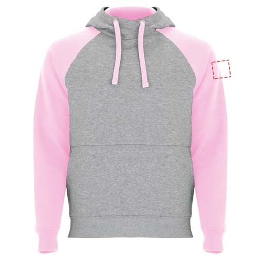 Badet dwukolorowa bluza z kapturem unisex, Obraz 8