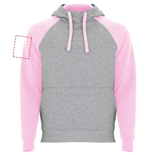 Badet dwukolorowa bluza z kapturem unisex, Obraz 5