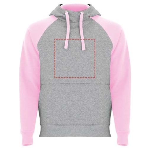 Sweat à capuche Badet unisexe bicolore, Image 10
