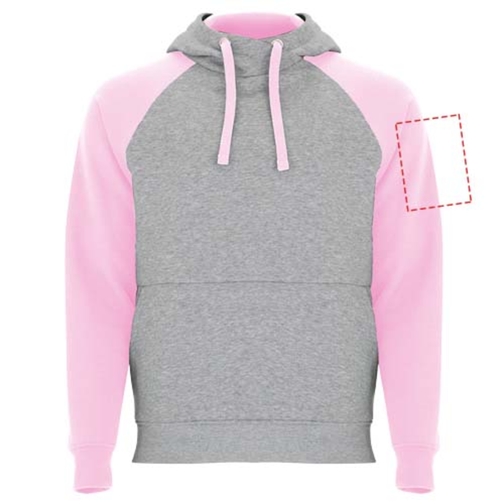 Badet dwukolorowa bluza z kapturem unisex, Obraz 14
