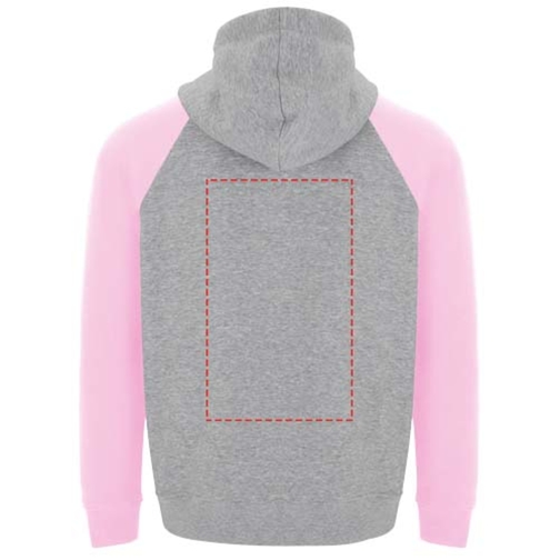 Sweat à capuche Badet unisexe bicolore, Image 13