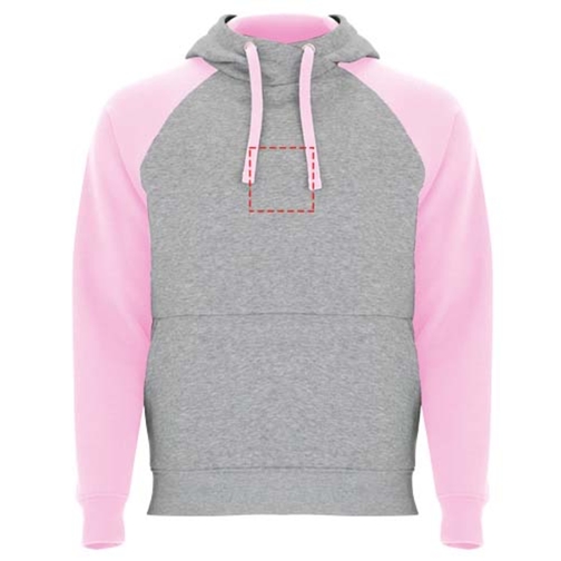 Sweat à capuche Badet unisexe bicolore, Image 20