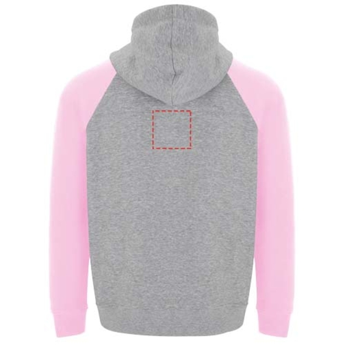 Sweat à capuche Badet unisexe bicolore, Image 17